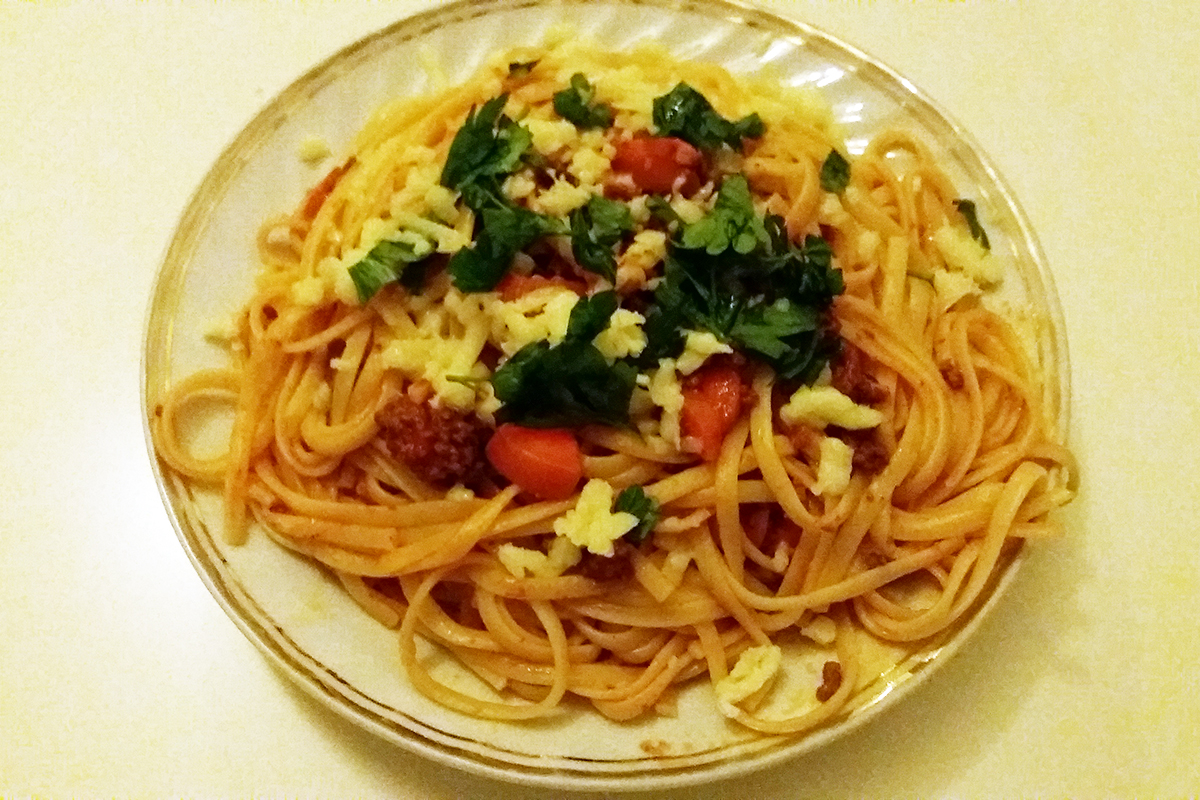 Linguine Bolognese: Pasta – Chef Nil | Recipes Easy &amp; Delicious