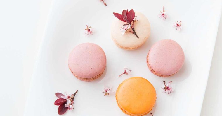 French sweet delicacy, macaroons